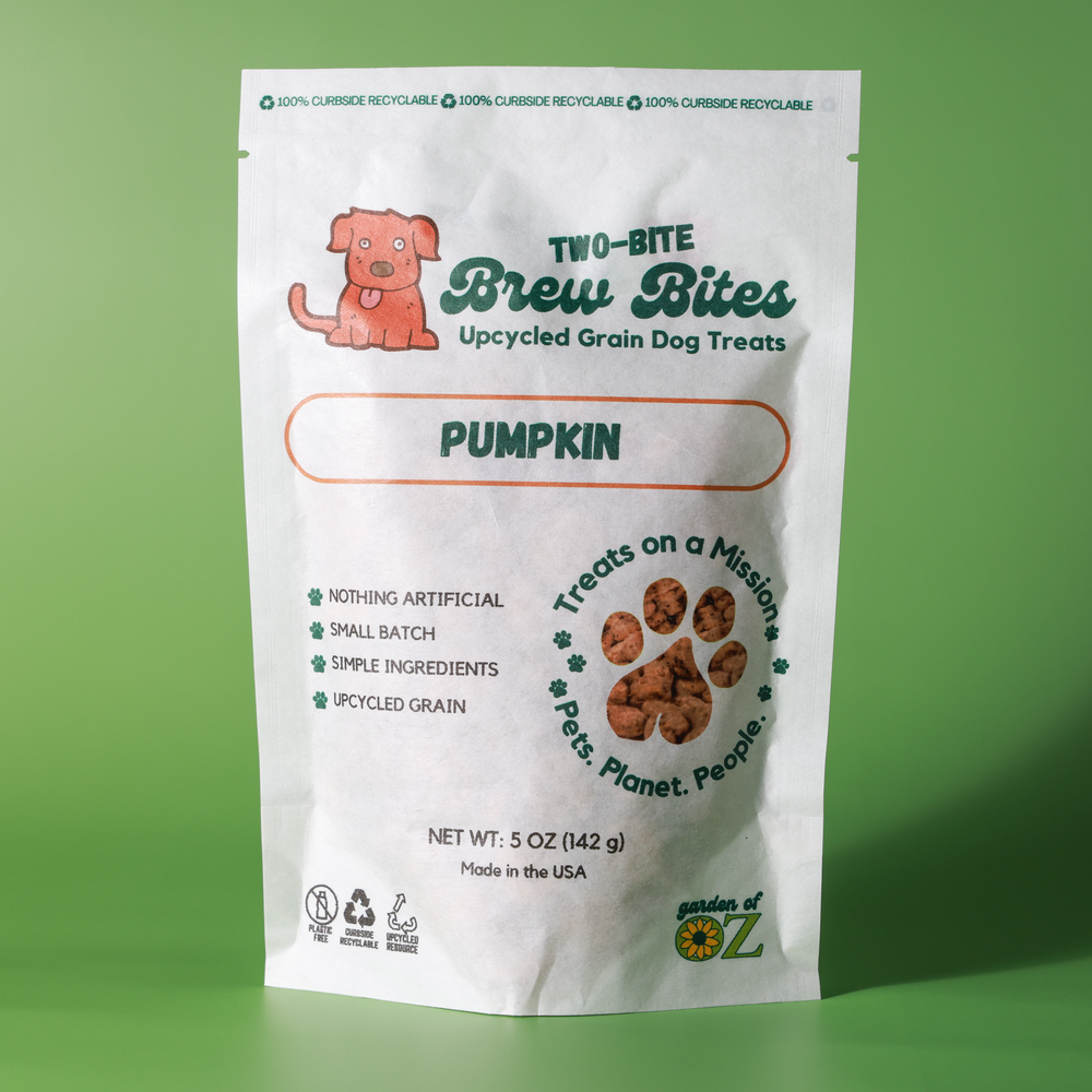 Garden of Oz Brew Bites Pumpkin Dog Treats