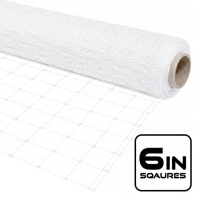 VineLine Plastic Trellis Netting Roll 4'x3300'