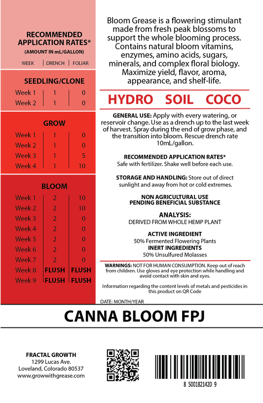 BLOOM GREASE FPJ 250 mL