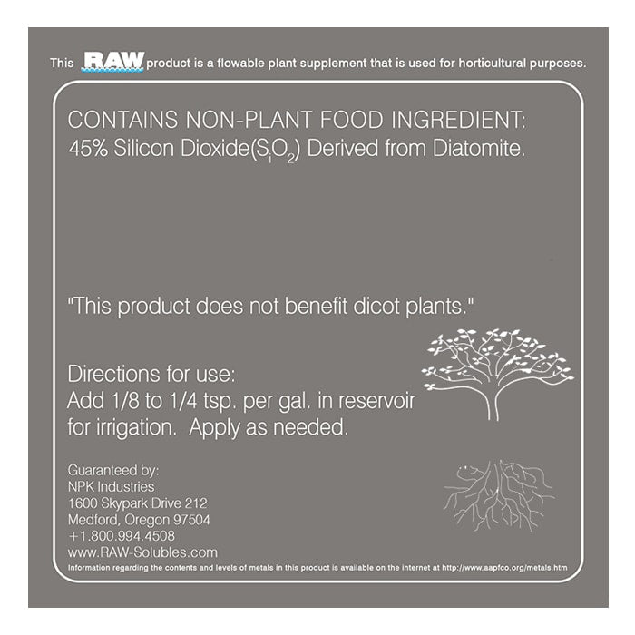 RAW Silica 8 oz (6/cs)