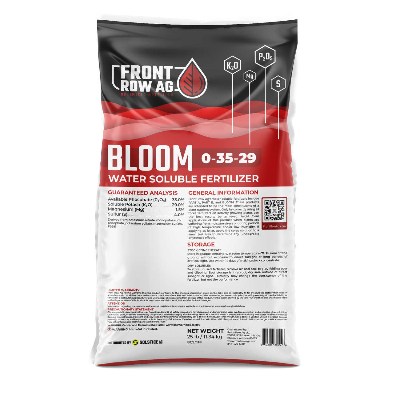 Front Row Ag Bloom 25lb.
