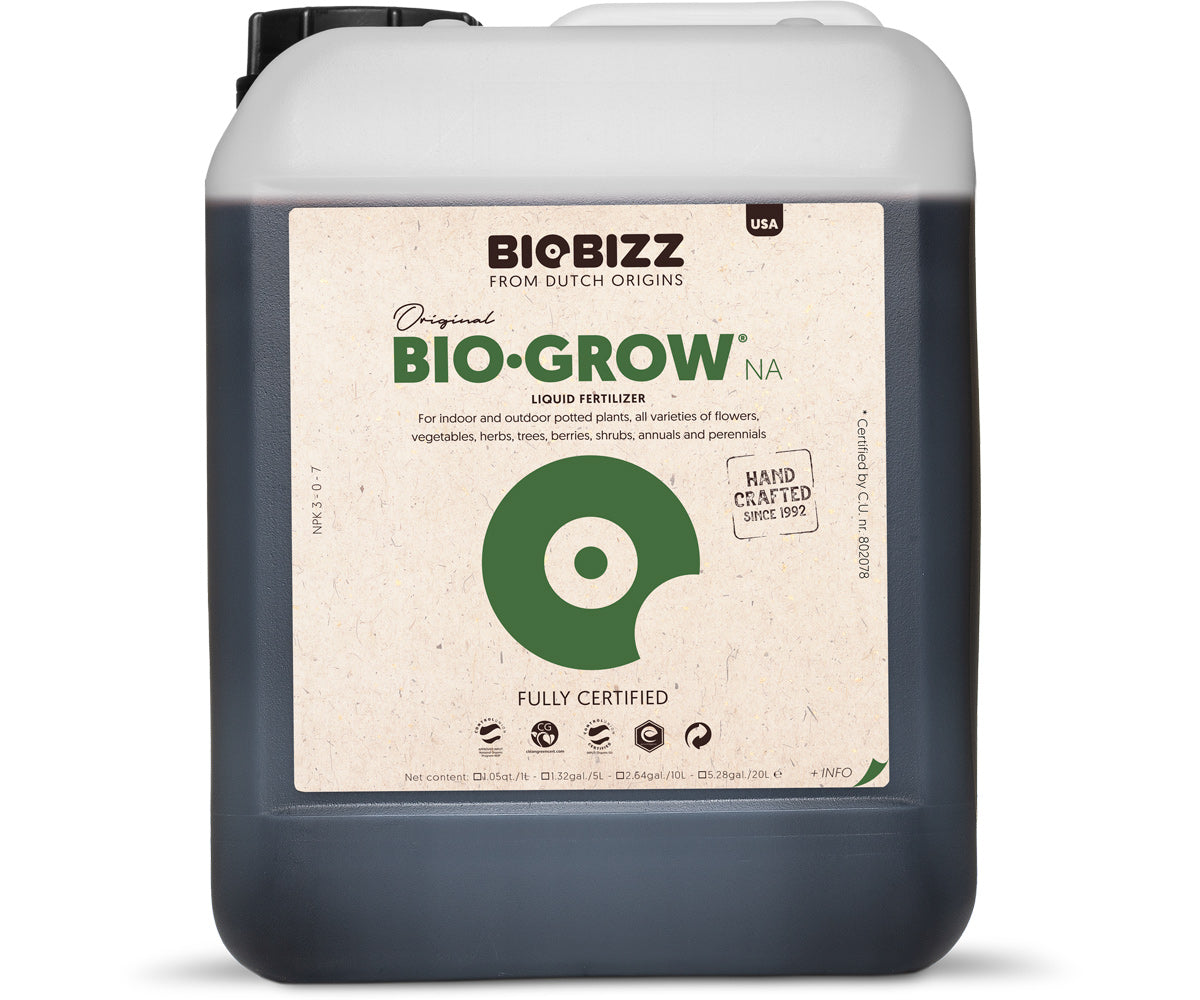 BIOBIZZ BIO・GROW 5L Biobizz Bio-Grow 5 L – Mountain Lion Garden Supply