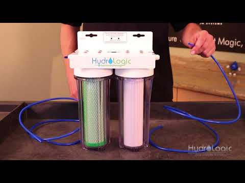 HydroLogic Two Way Quick Connect Splitter 3/8"