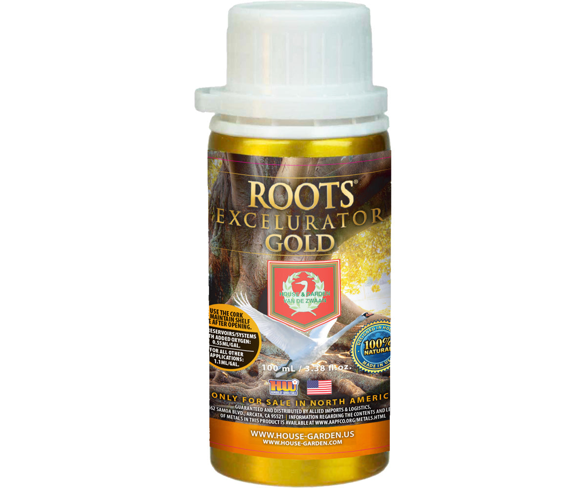 House and Garden Roots Excelerator Gold