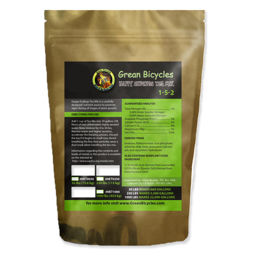 Grean Bicycles Happy Endings Tea Mix 2 lbs