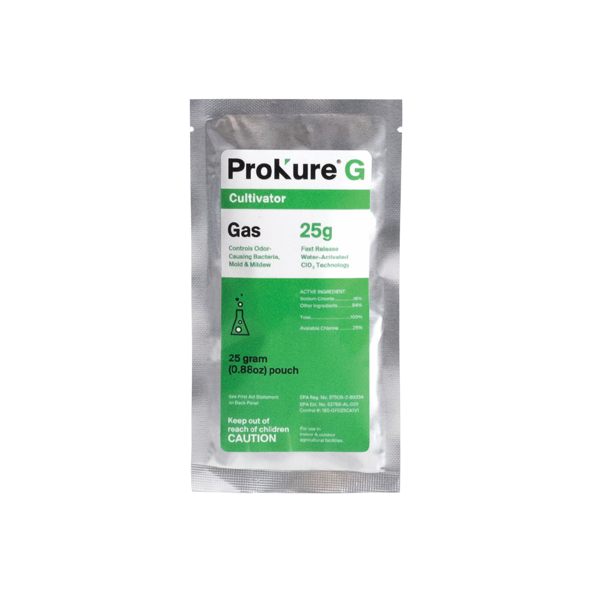 ProKure G 25g Fast-Release Gas 2.2K cuft – Mountain Lion Garden Supply