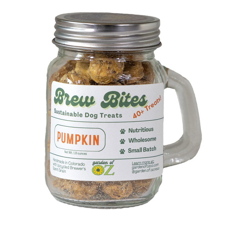 Garden of Oz Brew Bites Pumpkin Dog Treats