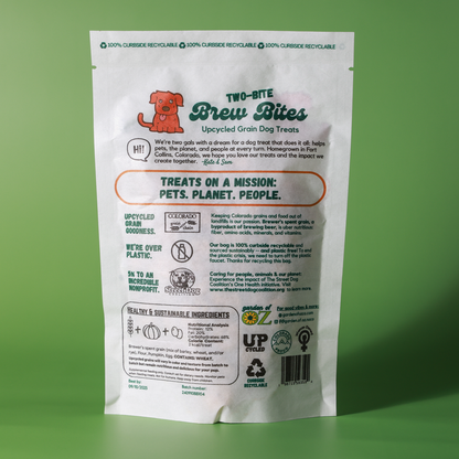 Garden of Oz Brew Bites Pumpkin Dog Treats