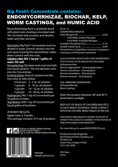 Big Foot Concentrate 4 oz