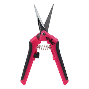 Grow1 Pink Trimming Shears Straight Blade Scissors