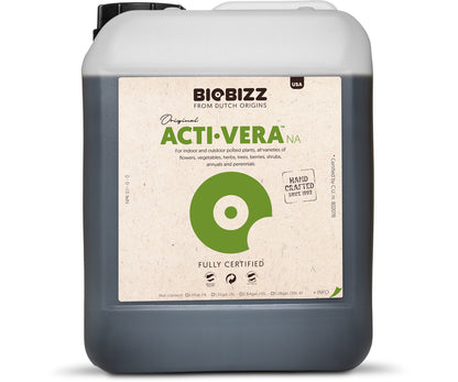 Biobizz Acti-Vera - Aloe Vera Derrived Plant Nutrient Additive 5 L