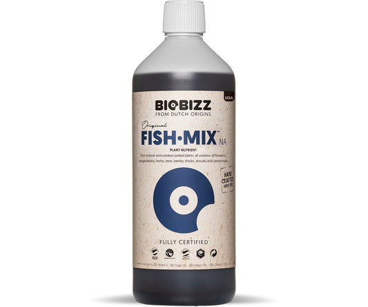 Biobizz Fish-Mix (4-0-3) Fish-Emulsion with Sugar Beet Extract 1 Liter