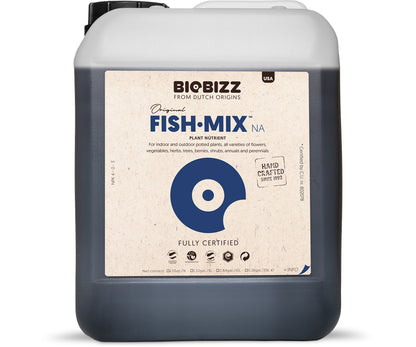 Biobizz Fish-Mix (4-0-3) Fish-Emulsion with Sugar Beet Extract 5 L