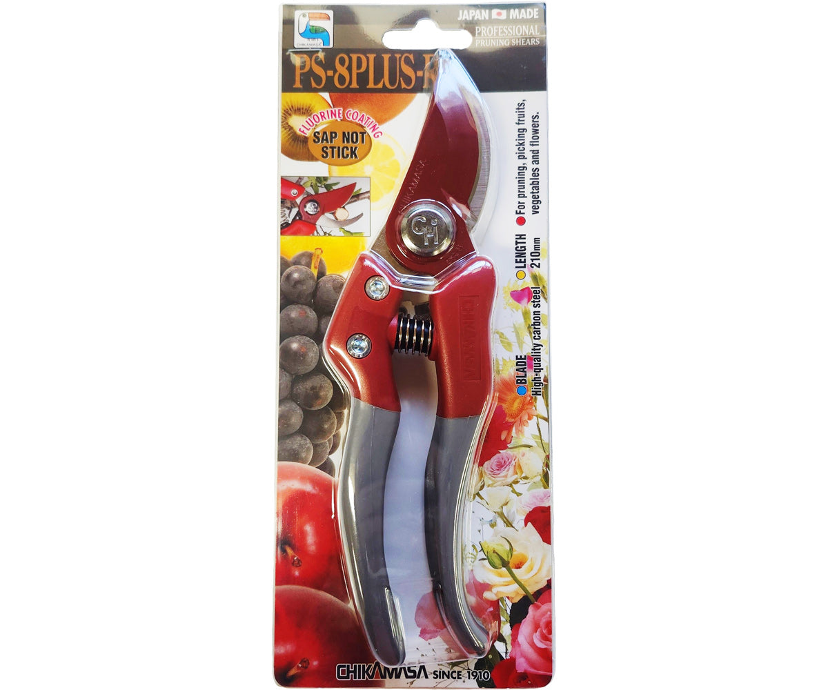 Chikamasa PS-8PLUS-R Handheld Pruners Fluorine/CS/EL