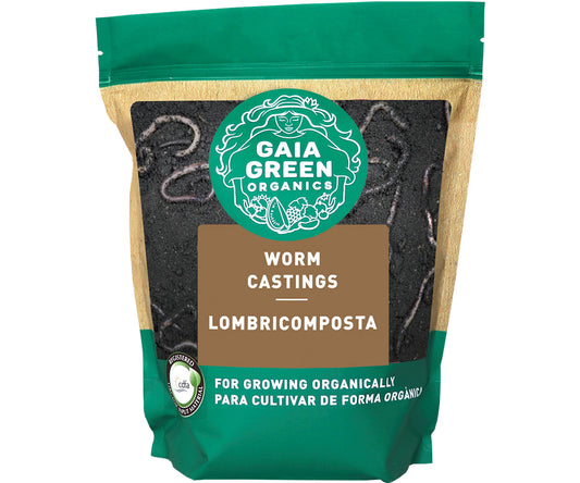 Gaia Green Worm Castings 2L Pouch