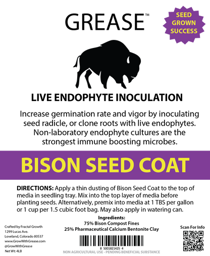 GREASE Bison Seed Coat 8 oz