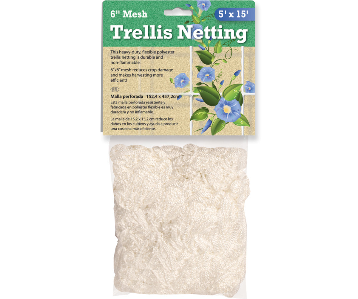 Trellis Netting 6" Mesh 5'x15'
