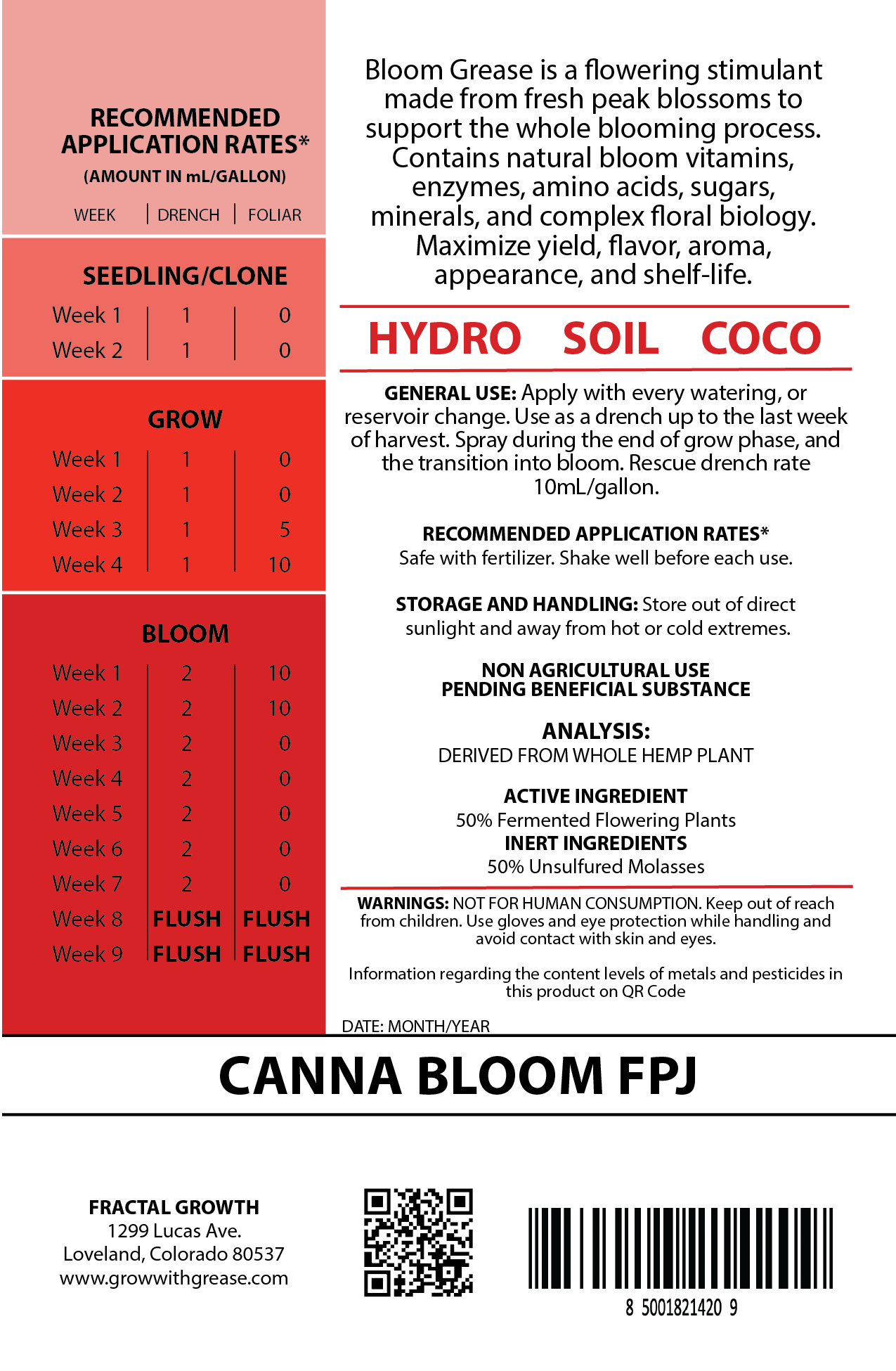 BLOOM GREASE FPJ 250 mL