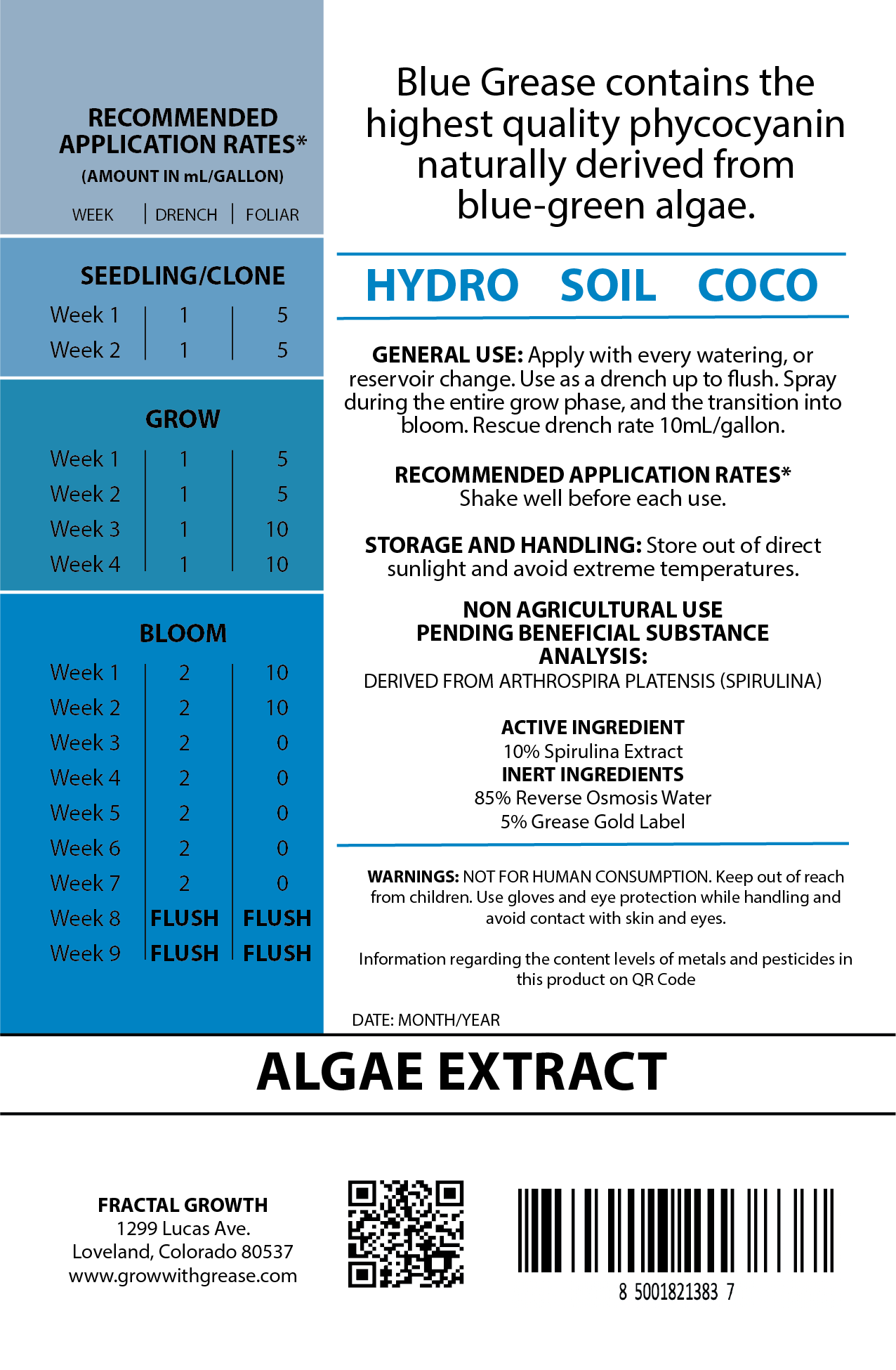 GREASE The Blue 500mL