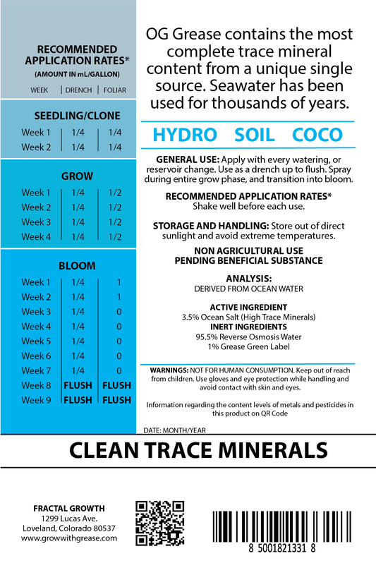 OG GREASE Trace Booster 250 mL