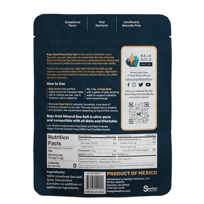Baja Gold Mineral Sea Salt