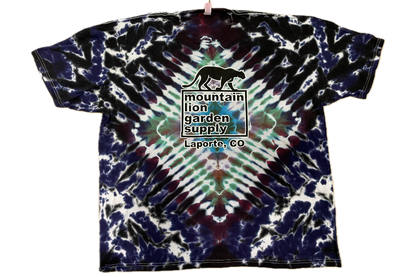 Mountain Lion Tie-Dye T-Shirt
