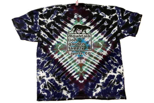 Mountain Lion Tie-Dye T-Shirt