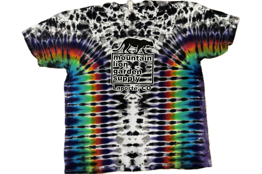 Mountain Lion Tie-Dye T-Shirt
