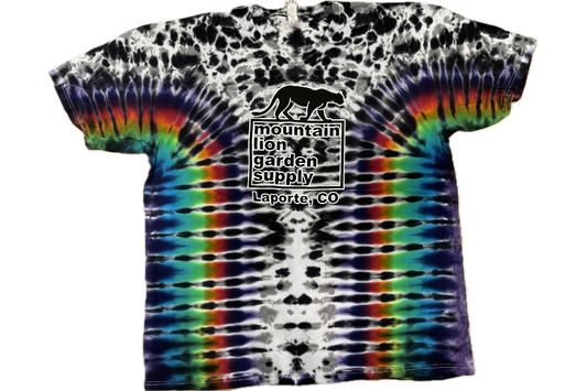 Mountain Lion Tie-Dye T-Shirt