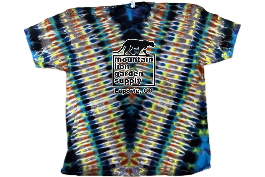 Mountain Lion Tie-Dye T-Shirt