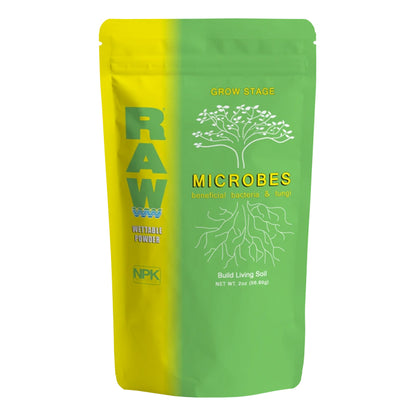 RAW MICROBES Grow Stage 8oz