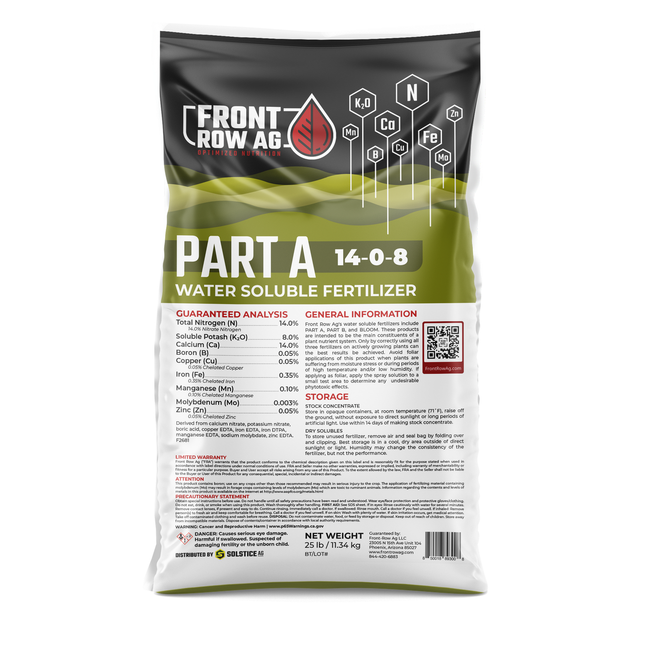 Front Row Ag Part A 25lb.