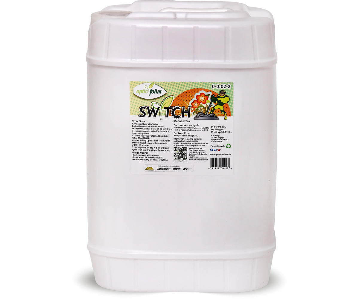 Optic Foliar SWITCH 24L/6gal.