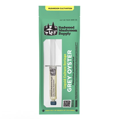 RMS Grey Oyster Liquid Culture Syringe