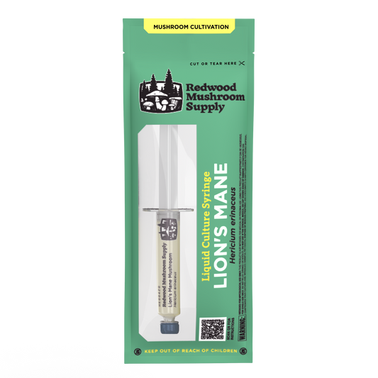 RMS Lion's Mane Liquid Culture Syringe