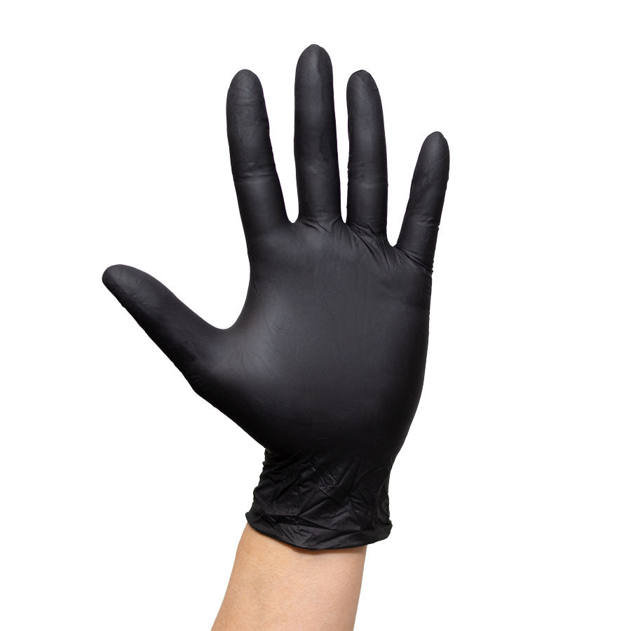Grip Protect Black Nitrile Gloves Double X Large