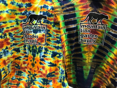 Mountain Lion Tie-Dye T-Shirt